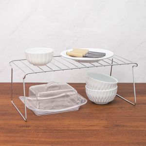 Organizador de Armário 33cm Prata - Arthi