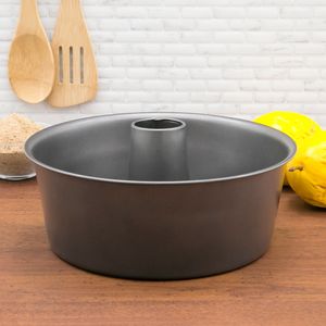 Forma de Pudim Antiaderente 25cm Preta - Meridional