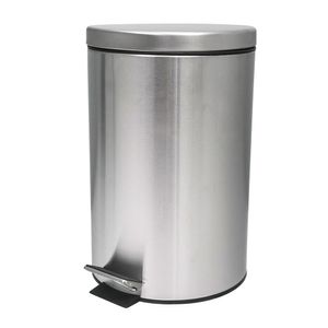 Lixeira Inox com Pedal 7l - Meridional
