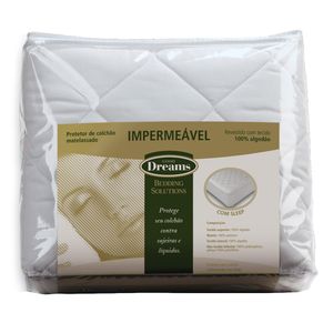 A Capa para Colchão Impermeável Solteiro Matelassê com Sleep - Sonho e Conforto