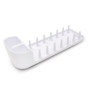 Escorredor de Louça Prático 6 Pratos Branco - Martiplast