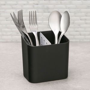 Escorredor de Talheres Trium Preto - Martiplast