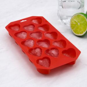 Forma de Silicone para Gelo Coração - Silicook