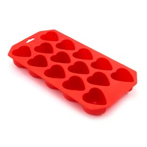 Forma de Silicone para Gelo Coração - Silicook