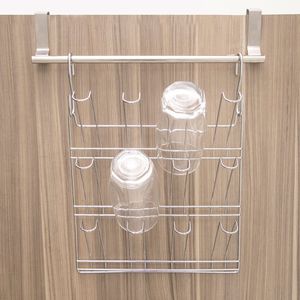 Suporte para 12 Copos Cromado 27,5x27cm - Arthi