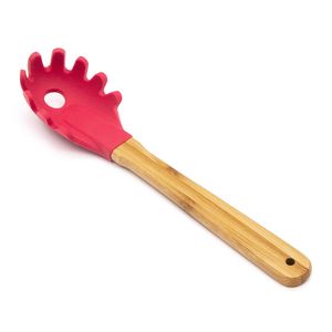 Colher de Silicone Espaguete Rosa - Nativus