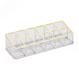 Organizador de Maquiagem 12 Divisórias Clear - Sottile