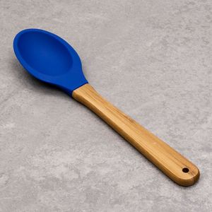 Colher de Silicone Azul - Nativus