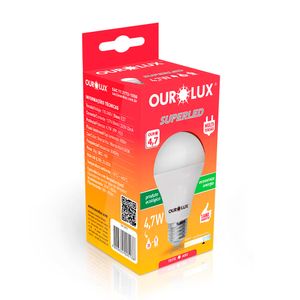 Lâmpada Superled Ouro 4,7w Bivolt 6500k