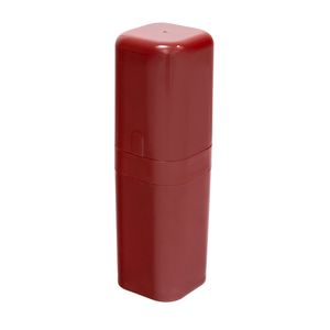 Porta Escova de Dente Splash Vermelho - Coza