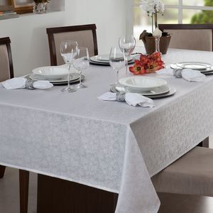 Toalha de Mesa Quadrada Branca 0,78x0,78m Il Zani - Branyl