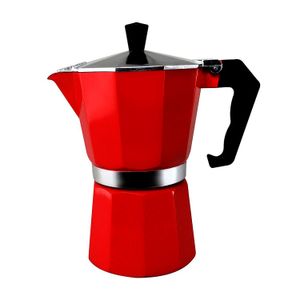 Cafeteira Italiana 6 Cafés Vermelha - Meridional