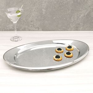 Bandeja de Inox Lins 42x25cm - Toyland