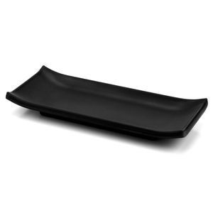 Prato de Melamina 22cm Preto - Marcamix