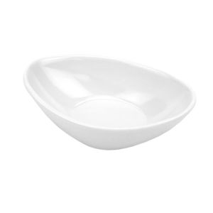 Travessa de Melamina 9,8cm Branca - Marcamix
