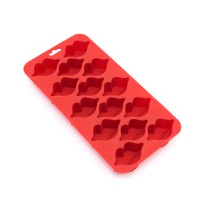 Forma de Silicone para Gelo Boca - Silicook