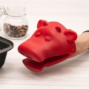 Pegador de Panela Vaca Vermelha - Silicook