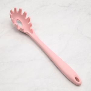 Colher de Silicone Espaguete Rosa - Silicook