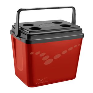 Caixa Térmica 34lts Vermelho Velvet - Invicta