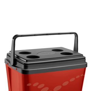 Caixa Térmica 34lts Vermelho Velvet - Invicta