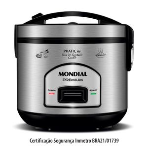 Panela Elétrica de Arroz Mondial 6 Xícaras Pratic Rice