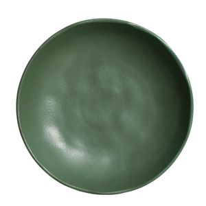 Prato Bio Stoneware Leaf Verde