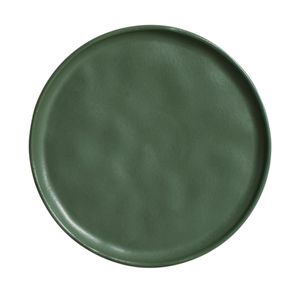 Prato Bio Stoneware Leaf Verde