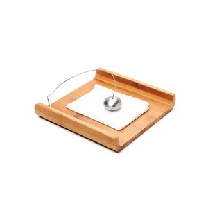 Porta Guardanapo Peso Bambu 21cm - Yoi