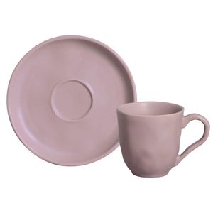 Xícara de Café com Pires 120mL Mahogany - Porto Brasil