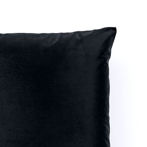Capa para Almofada Veludo Preto - Hedrons
