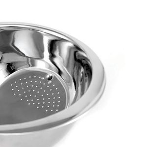 Escorredor de Arroz 26cm Inox - Marcamix