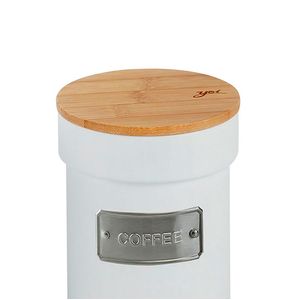 Porta Mantimentos Matte Coffe 1l Branco - Yoi
