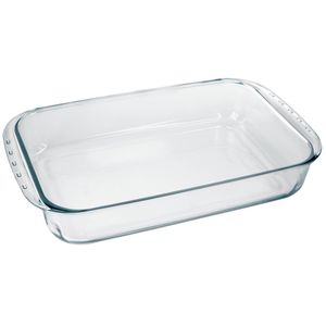 Assadeira de Vidro Retangular Marinex 36cm - Santa Marina