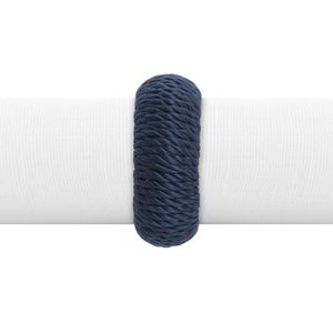 Argola Guardanapo Rayon 4 Peças Marinho - Copa & Cia
