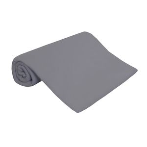 Lençol com Elástico Solteiro Cinza - Beau Tissu