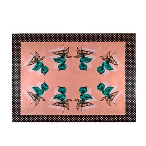 Toalha de Mesa 85x65cm Rústica Verde - Bat
