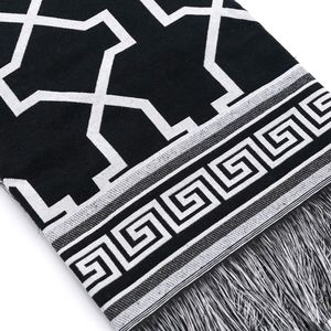 Manta para Sofá Maze 1,40x1,50m Preto - Branyl
