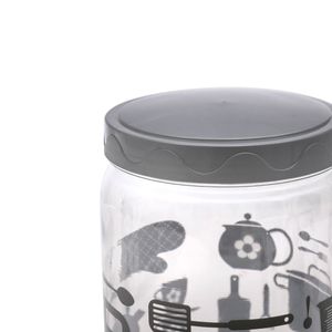 Pote Utensílios 1,9l Cinza - Bl Ud