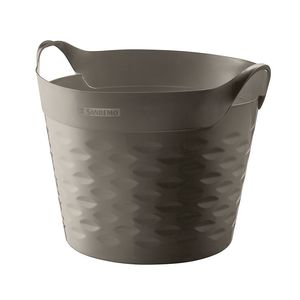 Cesto Organizador Multiuso 33,4x43cm Cinza - Sanremo