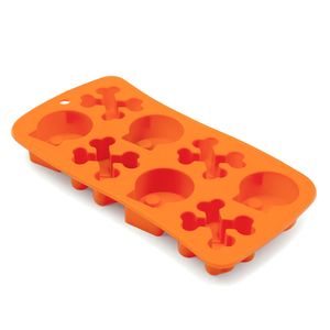 Forma de Silicone para Gelo Caveira - Silicook