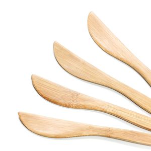 Conjunto de Mini Espátulas em Bambu 4 Peças - Yoi