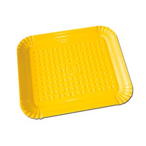 Bandeja Laminada B04 33x26cm Amarela - Ultrafest