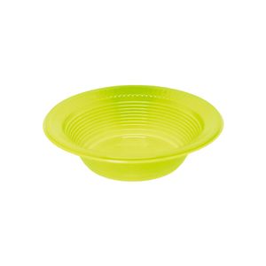 Prato Fundo 15cm 10 Unidades Amarelo Neon - Bello Festas