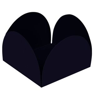 Forminha para Doce 40 Unidades Preto - Bello Festas