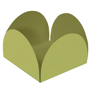 Forminha para Doce 40 Unidades Amarela - Bello Festas