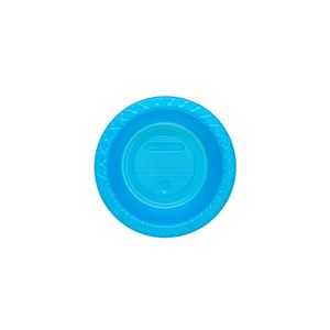 Prato Fundo 12cm 10 Unidades Azul Perolado - Bello Festas