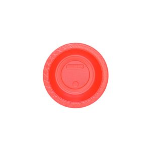 Prato Fundo 12cm 10 Unidades Vermelho Perolado - Bello Festas