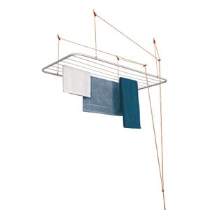 Varal de Teto 1,2m Branco - Home Space