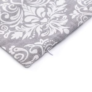Capa para Almofada Medalhão Cinza 45x45cm Cinza - Branyl