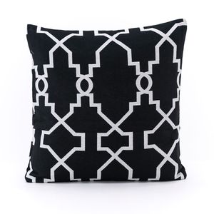 Capa para Almofada Maze 45x45cm Preta - Branyl